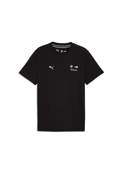Puma Bmw Mms Ess Logo Tee Erkek Günlük Tişört 63489701 Siyah Siyah