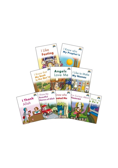 Dinimi Öğreniyorum Set - Im Learning My Religion (10 Kitap - Ingi