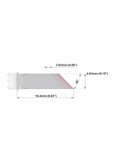 M7K100 Smtc-1161 Metcal Havya Uyumlu Lehimleme Ucu