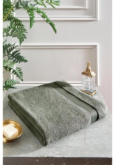 Özdilek-woven Yeşil-süper Yumuşak Büyük Boy Banyo Havlusu 90x150
