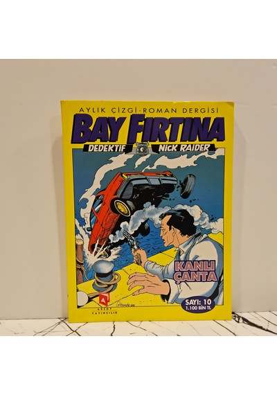 Bay Fırtına - Dedektif Nıck Raıder Sayı 10