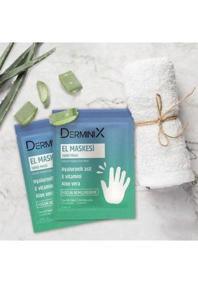 Derminix El Maskesi Hyaluronık Asıt+aloe Vera