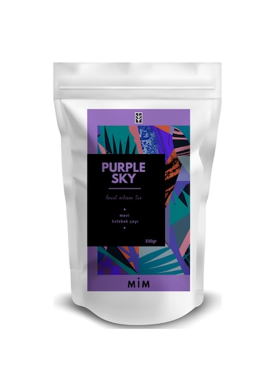 Mim Tea Purple Sky Tea Mor Kelebek Çayı 100 G