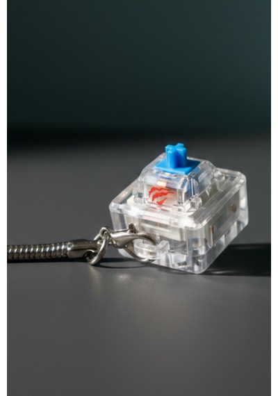 Havit Gamenote Mekanik Blue Switch Anahtarlık Kc002 - Oyuncu Hediyesi Şeffaf Keycap Keychain