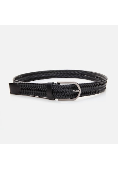 Hotiç Hakiki Deri Siyah Erkek Kemer 06keh290520a100 Siyah-black