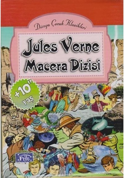 Parıltı Yayınları Jules Verne Macera Dizisi (10 Kitap)