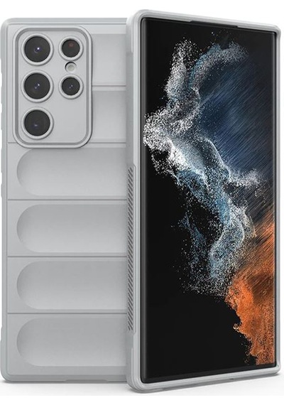 Samsung Galaxy Uyumlu S23 Ultra Miami Serisi Silikon Kılıf - AL3420