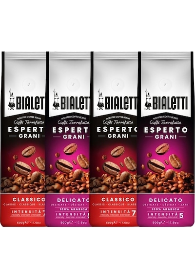 4 Adet Delicato Ve Classico 500 Gr Çekirdek Kahve Çekirdek Kahve