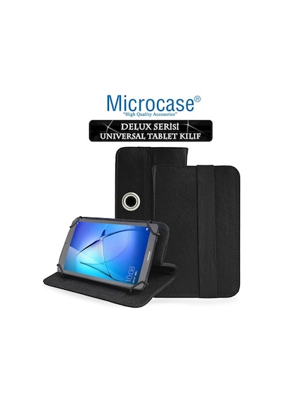 Alcatel Uyumlu 9317X1 32Gb 7" Xga Delüx Universal Döner Stand Deri Kılıf