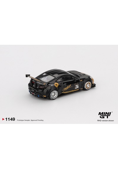 1:64 Ölçek Mini Gt Toyota Gr86 Lb Diecast Metal Minyatür Model Araba 5cm