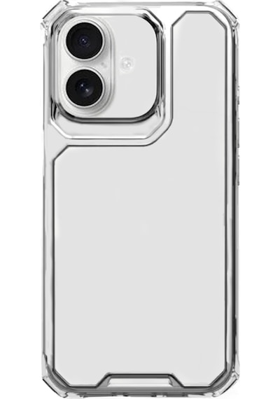 Apple Uyumlu iPhone 16 Kılıf Lux Sararmaz Silikon Şeffaf Kapak Şeffaf