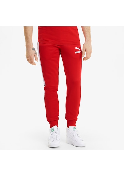 Puma Iconic T7 Erkek Kırmızı Eşofman Altı