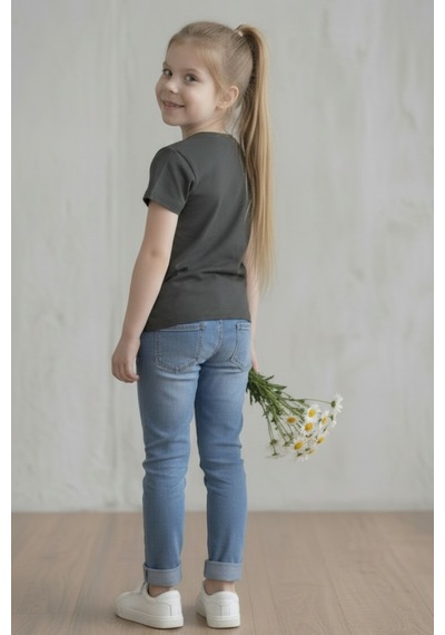 Kiagu Antrasit Kısa Kol Basic T-shirt- Terletmeyen Esnek Kumaş Pamuklu Mevsimlik Antrasit Kısakol Kız Çocuk Tsort Antrasit Kiagu Antrasit Kısa Kol Basic T-shirt- Terletmeyen Esnek Kumaş Pamuklu Mevsimlik Antrasit Kısakol Kız Çocuk Tsort Antrasit
