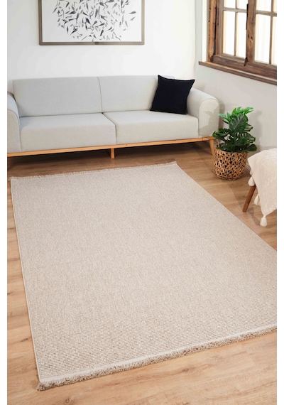 Loopy 5551 Bej Yumuşak Dokulu Bukle Modern Salon Mutfak Koridor Halısı Tozumaz Örgü Makine Halısı Bej Loopy 5551 Bej Yumuşak Dokulu Bukle Modern Salon Mutfak Koridor Halısı Tozumaz Örgü Makine Halısı Bej