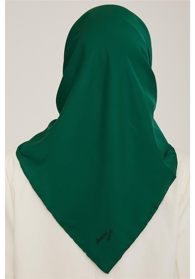 Armine Düz Twill Eşarp - Zümrüt 787 - Zümrüt 787