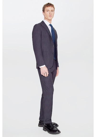Altınyıldız Classıcs Erkek Sıyah 360 Her Yöne Esneyen Slim Fit Taşıma Torbalı Çizgili Takım Elbise Siyah Altınyıldız Classıcs Erkek Sıyah 360 Her Yöne Esneyen Slim Fit Taşıma Torbalı Çizgili Takım Elbise Siyah