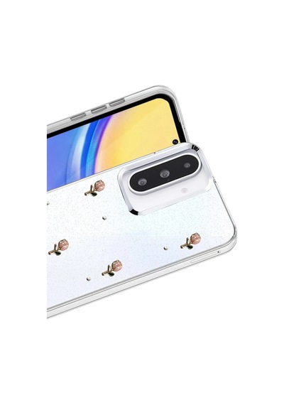 Newface - 120 - Samsung Galaxy Uyumlu A36 Fiyonk Desenli Kapak - - Spt-gld - Desen 6 Diğer