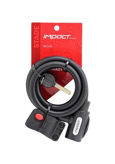 Impact Stade 12x1500 Anahtarlı Bisiklet Kilidi Klt-158 Siyah