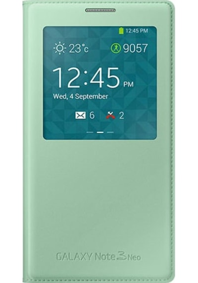 Samsung Uyumlu Galaxy Note 3 Neo N7500S-View Cover Kapakli Kili 361291449