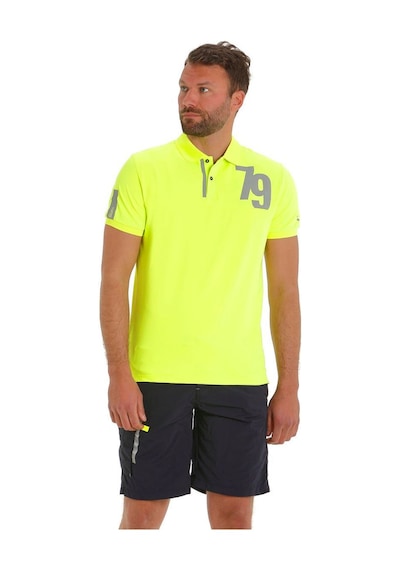 Slam Slam Polo G75 Erkek Sarı Polo Tişört 27243 Sarı