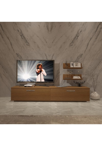 Decoraktiv Eko 4 Slm Std Tv Ünitesi Tv Sehpası Ceviz