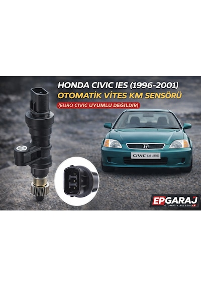 Honda Cıvıc İes 1996 2001 Otomatik Vites Km Sensörü Euro Cıvıc Uyumlu Değildir