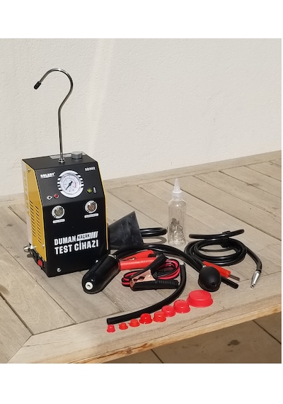 Duman Kaçak Test Cihazı Sarı Kasa Full Ekipman Yakıtı Dahil