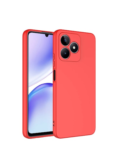 Adige Realme Note 50 Kılıf Lansman İçi Kadife Silikon