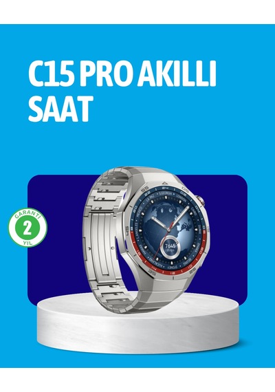 Dayanıklı Kordonlu Şarjlı Akıllı Saat