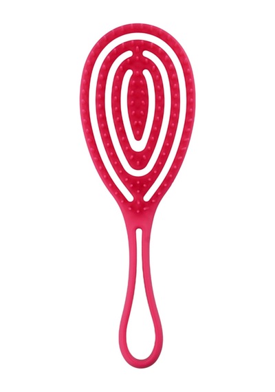 Beauty Neon Saç Fırçası - 3d, Saç Açma Ve Tarama Neon Pembe