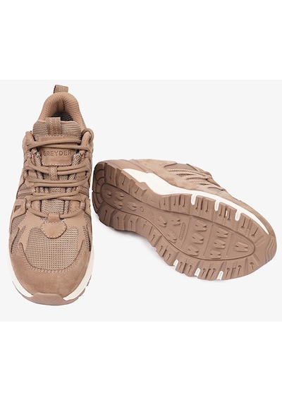 Greyder 17704 Gr Su Geçirmez Sympatex Sneaker Deri Unisex Ayakkabı Vizon