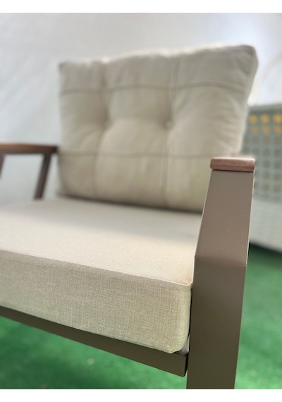 Tu Tienda Nergiz Model Bal Köpüğü Metal Renk- 2 1 1 Masa Bahçe Balkon Mobilyası,vizon Sütlü Kahve Tu Tienda Nergiz Model Bal Köpüğü Metal Renk- 2 1 1 Masa Bahçe Balkon Mobilyası,vizon Sütlü Kahve