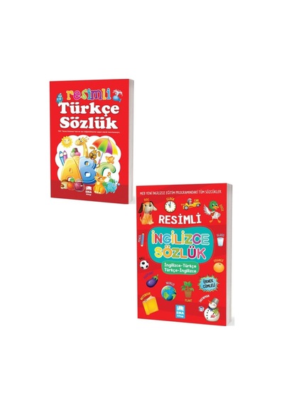 Ema Çocuk Resimli Türkçe Sözlük Ve Resimli Ingilizce Sözlük Seti