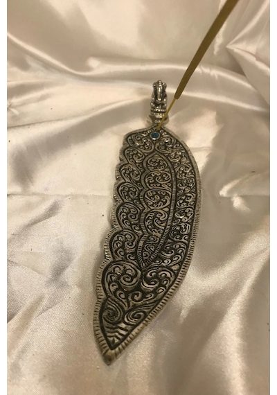 Çubuk Tütsülük İşlemeli Çelik Gümüş Buda Budha Ganesa