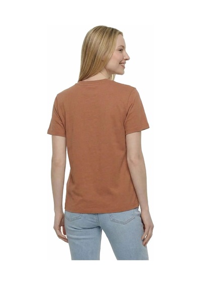 Kadın T-shirt Lf2042226 Kiremit