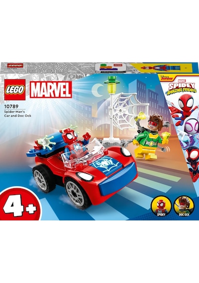 LEGO® Marvel 10789 Örümcek Adam’ın Arabası ve Doktor Oktopus 48 Parça