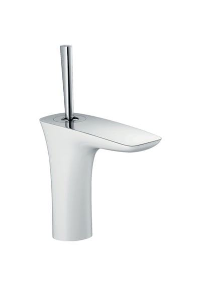 Hansgrohe Puravida Tek Kollu Lavabo Bataryası 110 Bas-Aç Gider Seti