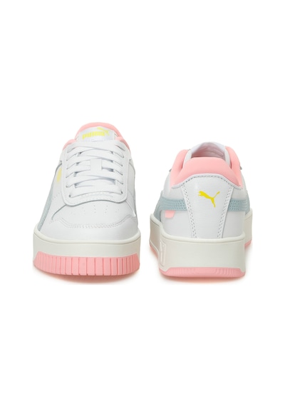 Puma Carina Street Beyaz Kadın Sneaker Beyaz-mavı-pembe Çok Renkli