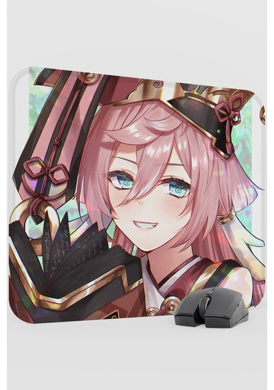 Yanfei Genshin Impact Anime Oyuncu V4 - 48x40 Xl Gaming Mouse Pad Fare Altlığı