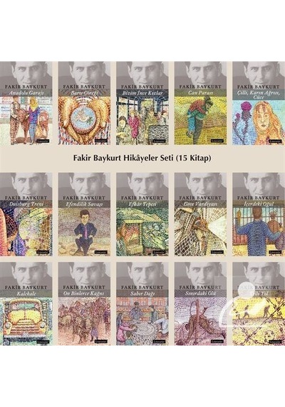 Fakir Baykurt Hikayeler Seti 15 Kitap - Fakir Baykurt
