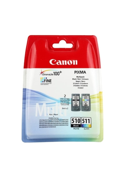 Pg510bk+cl511 2li Kartuş Mp240/mp260