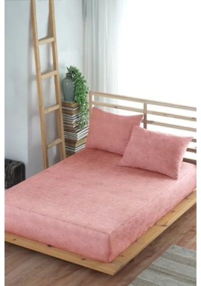 Formeya Adelya Gri Lastikli Çarşaf Takımı Yastık Kılıflı Tek Kişilik Veya Çift Kişilik Kiremit, 160 X 200 Abanoz