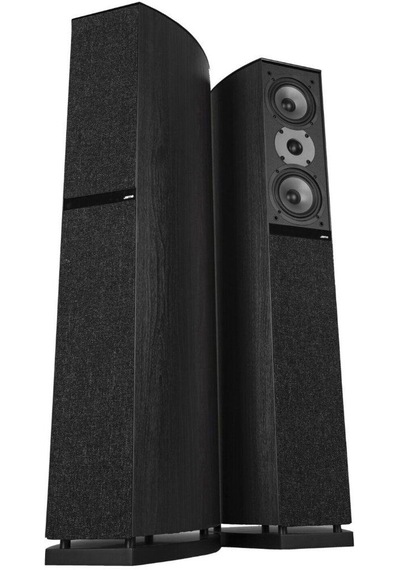 Jamo D 590 Special Edition Black Siyah Kule Tipi Hoparlör Çift ı