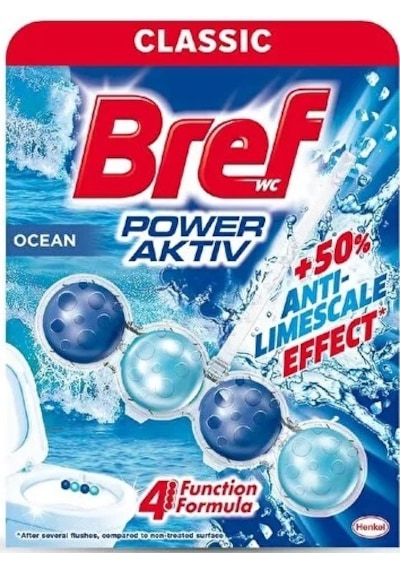 Bref Power Aktiv Klozet Bloğu İç Adet 2 Li Pk Okyanus Kokulu