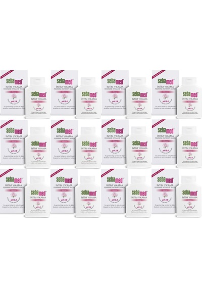Sebamed İntim Likit 200ml Genital Bölge Temizleyici 12 Li Set