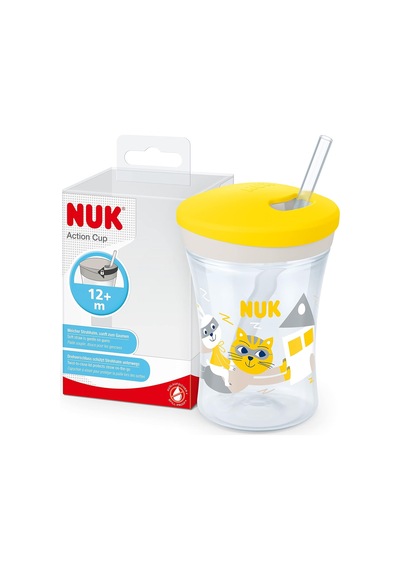 Action Pipetli Bardak, 230 Ml, Kedi Genel