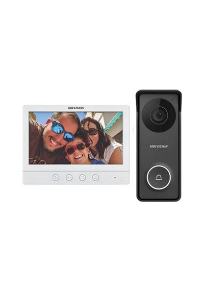 Hikvision Ds-kıs213 7" 4 Tellli Analog Video İnterkom Kit
