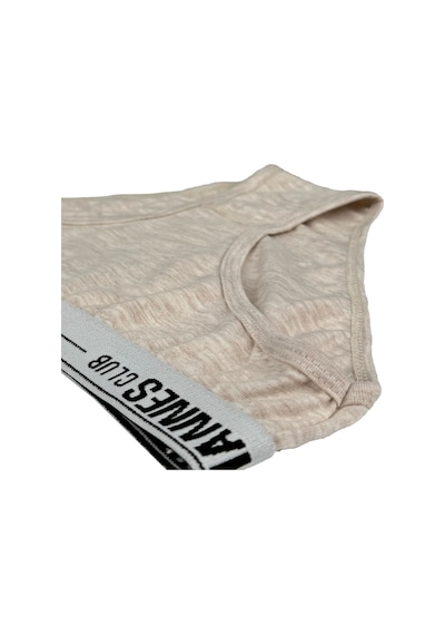 Yohannes Club, Kız Çocuk, Pamuklu Slip Külot, 4'lü Paket, Karışık Renkli Çok Renkli