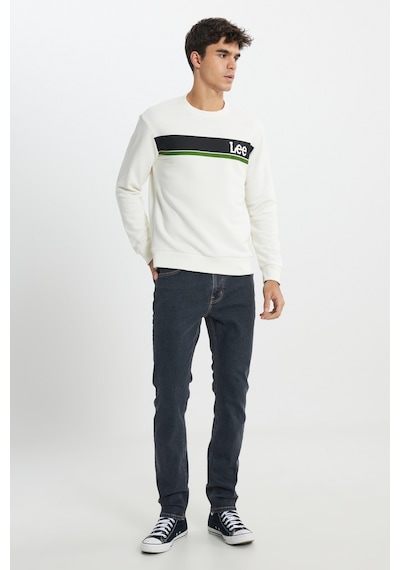 Lee Regular Fit Normal Kesim Bisiklet Yaka Kırık Beyaz Sweatshirt L232501102 Beyaz