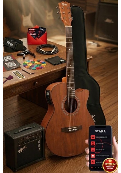 Midex Phx-188amp Elektro Akustik Gitar 4/4